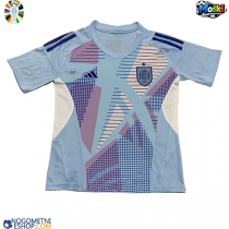 Moški Nogometni dresi Španija Vratar Domači EP 2024 Kratek Rokav